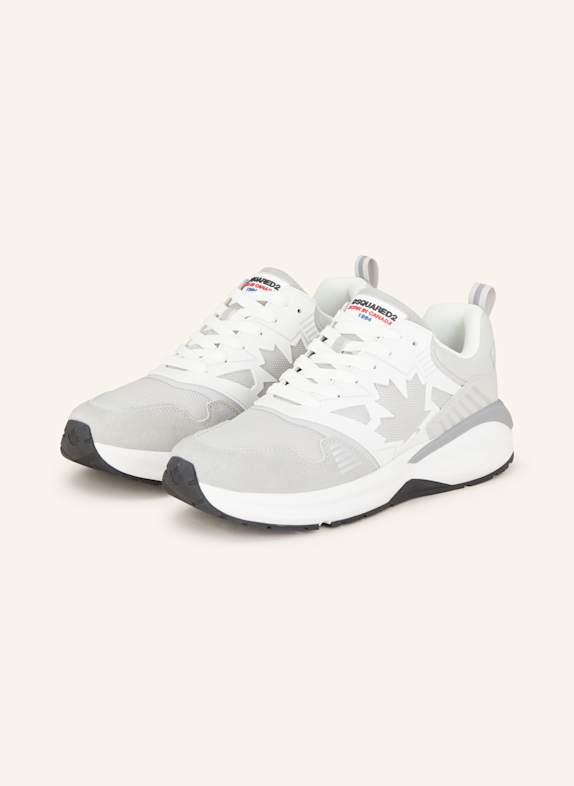 DSQUARED2 Sneakers DASH LIGHT GRAY/ WHITE