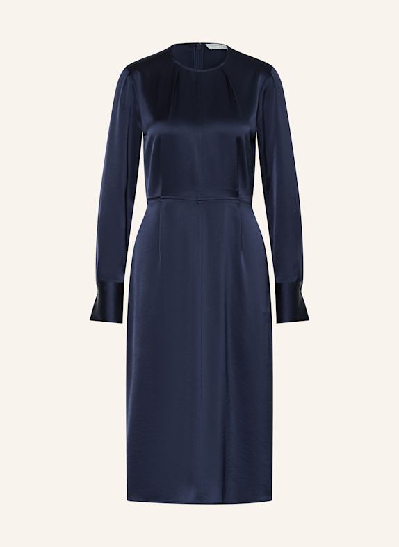 ALIZ jersey sheath dress Satin dress GAIE DARK BLUE