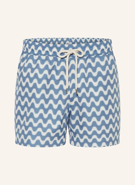 FRESCOBOL CARIOCA Badeshorts COPACABANA BLAU/ ECRU