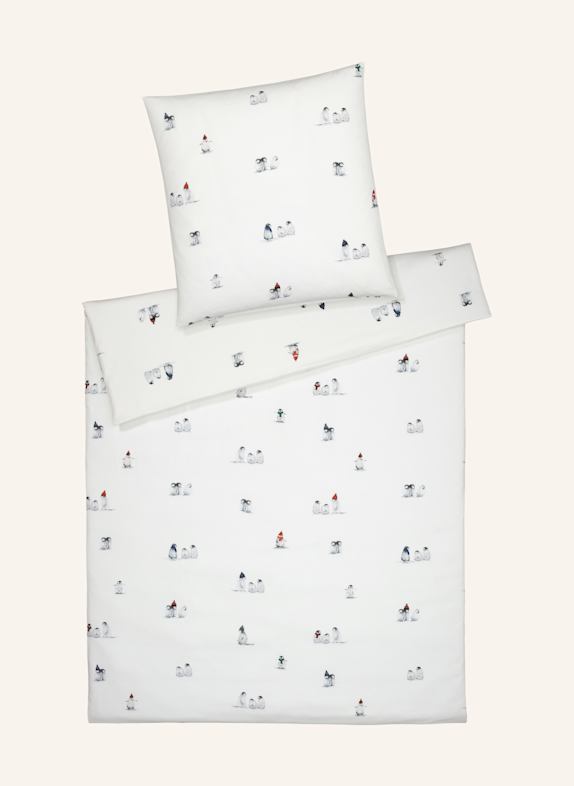 elegante Pościel PINGUIN PARTY BIAŁY