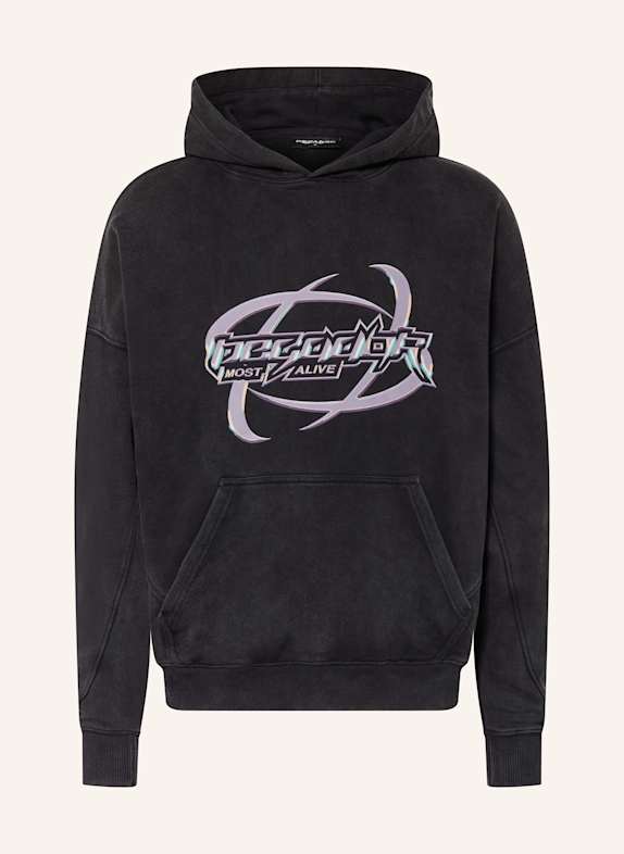 PEGADOR Hoodie MILL SCHWARZ