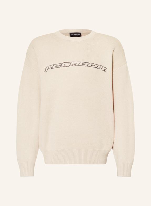 PEGADOR Oversized-Pullover LENOX BEIGE