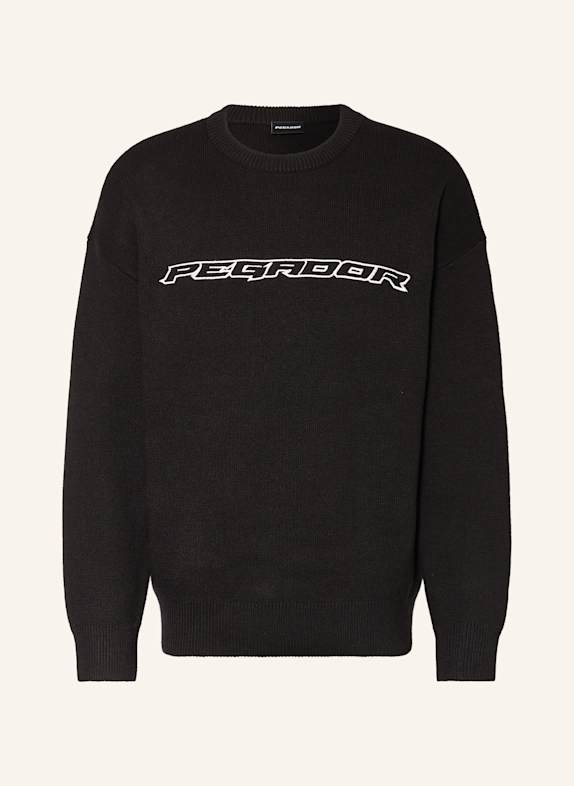 PEGADOR Oversized-Pullover LENOX SCHWARZ