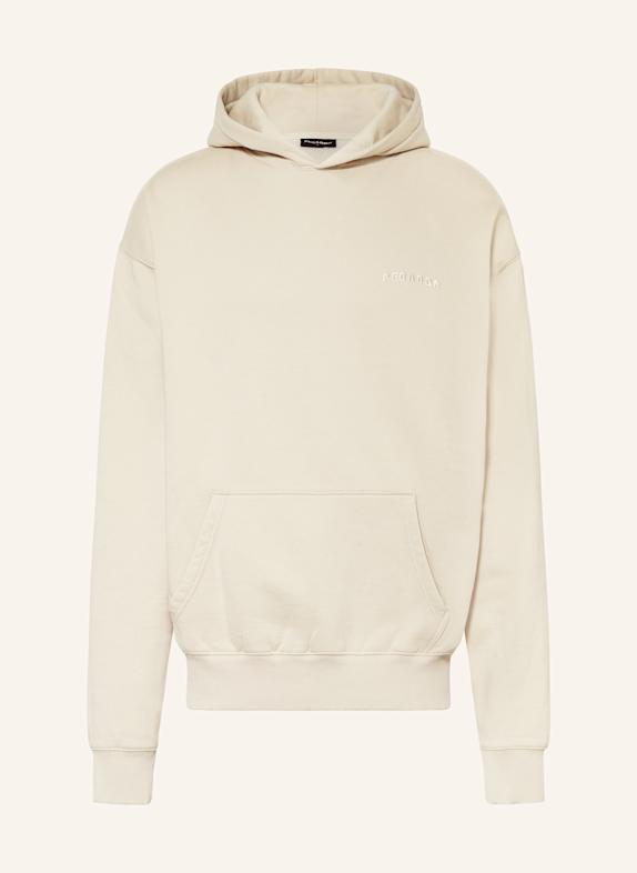 PEGADOR Oversized-Hoodie BUFORD BEIGE