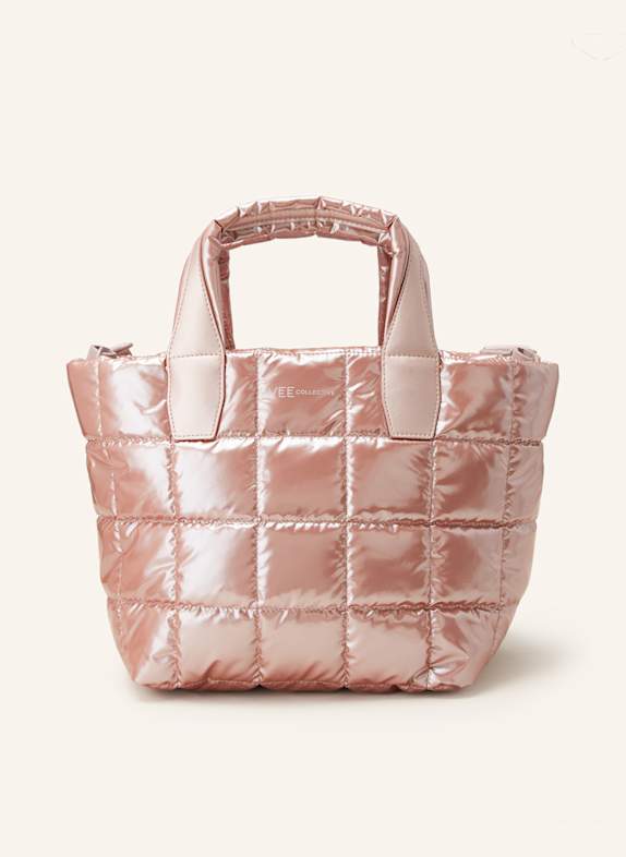 Vee Collective Shopper PORTER TOTE SMALL with pouch ROSE