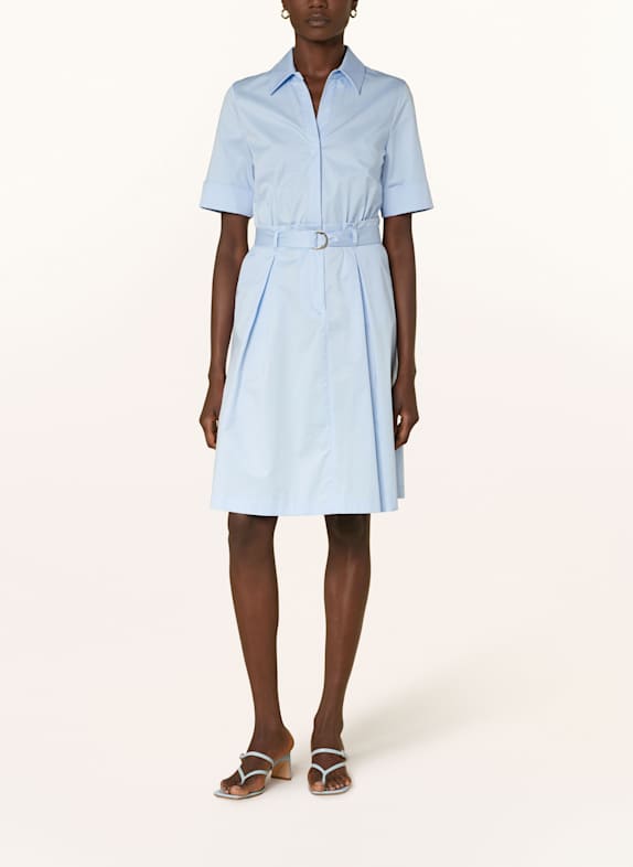 RIANI Hemdblusenkleid HELLBLAU