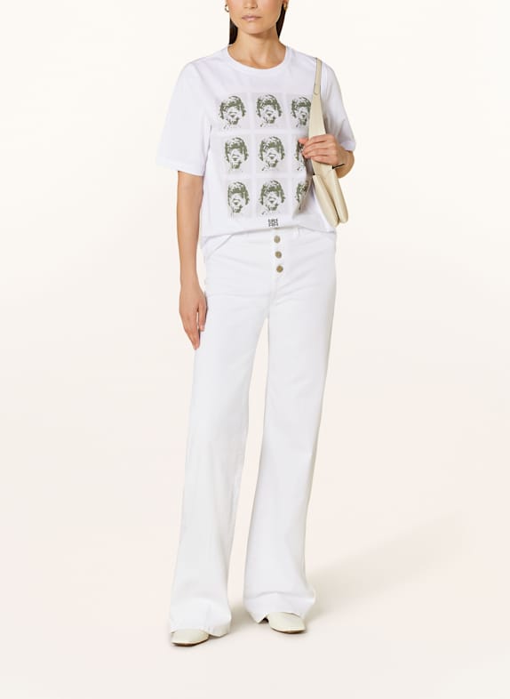 RIANI Flared jeans 100 WHITE