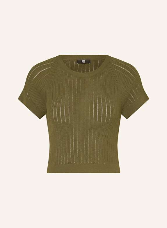RIANI Cropped-Strickshirt KHAKI