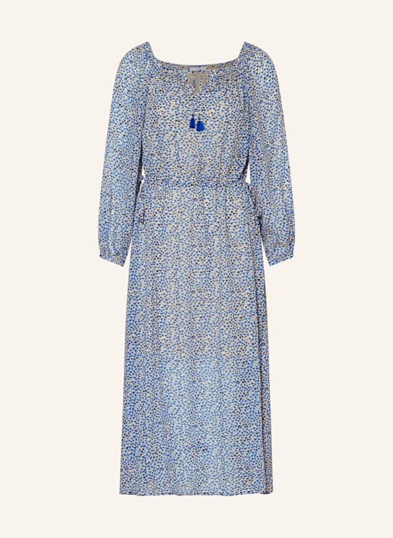 RIANI Kleid DUNKELBLAU/ HELLBLAU/ BEIGE