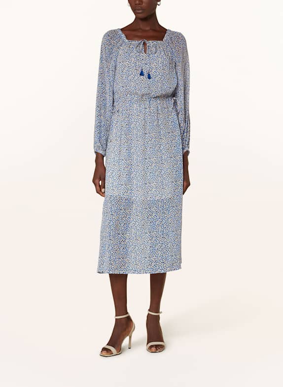 RIANI Dress DARK BLUE/ LIGHT BLUE/ BEIGE