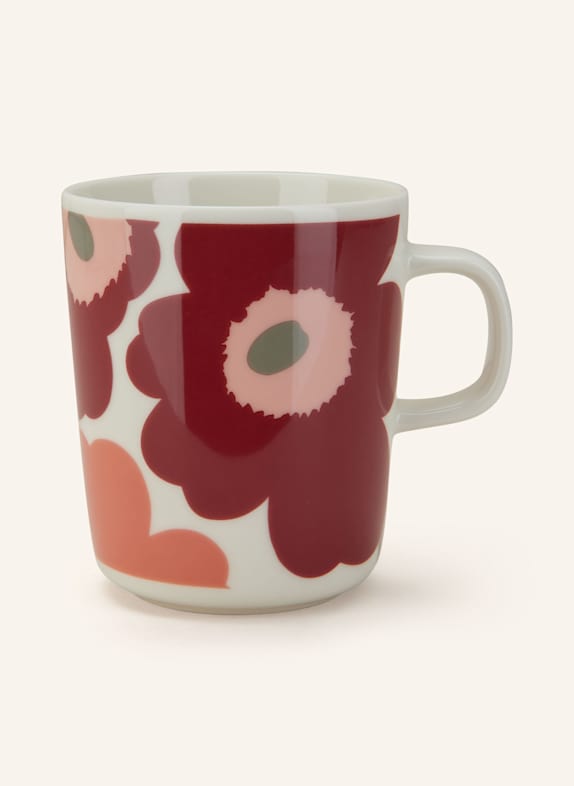 marimekko x 185 cm ECRU/ ORANGE/ DARK RED
