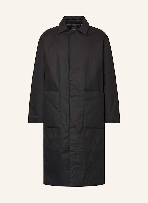 DAILY PAPER RANO oversized coat BLACK
