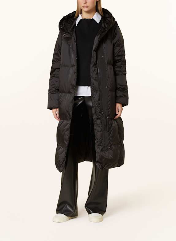 someday Płaszcz puchowy VAUSTINE CZARNY