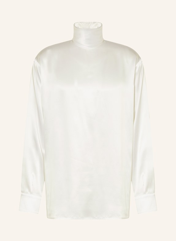 DOLCE & GABBANA Seidenhemd Comfort Fit WEISS