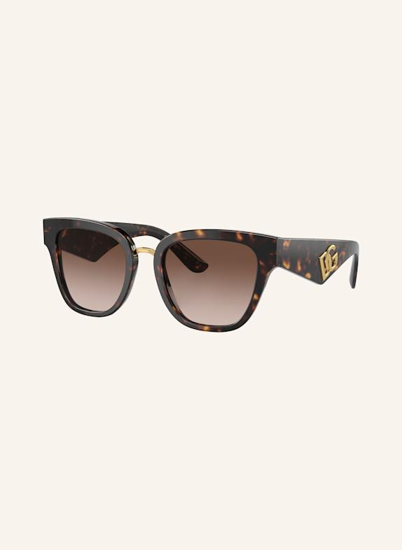 DOLCE & GABBANA Sonnenbrille DG4437 502/13 - HAVANA/ BRAUN VERLAUF