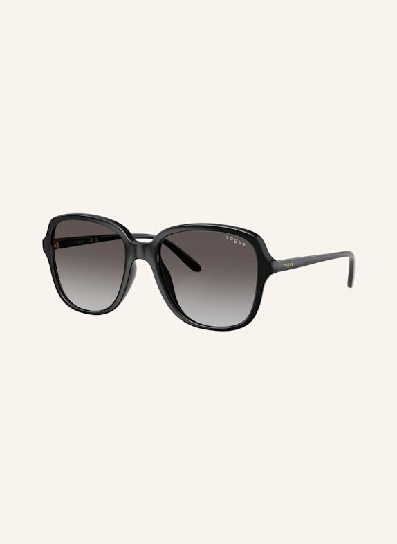 VOGUE Sunglasses VO5601S W44/8G - BLACK/ GRAY BLACK GRADIENT