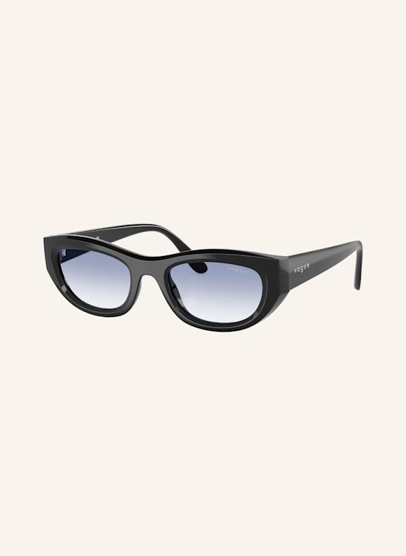 VOGUE Sunglasses VO5616S W44/19 - BLACK/ LIGHT BLUE GRADIENT