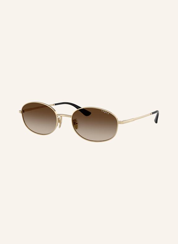 VOGUE Sunglasses VO4323S 848/13 - GOLD/ DARK BROWN GRADIENT