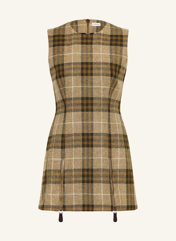 BURBERRY Etuikleid HELLBRAUN/ KHAKI/ OLIV