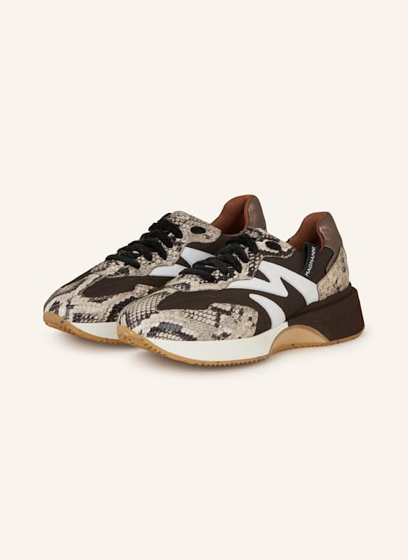 MAGNANNI Sneaker DUNKELBRAUN/ HELLBRAUN