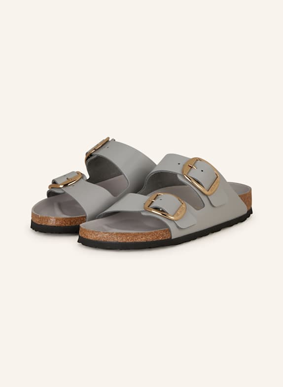 BIRKENSTOCK Pantoletten ARIZONA BIG BUCKLE HELLGRAU