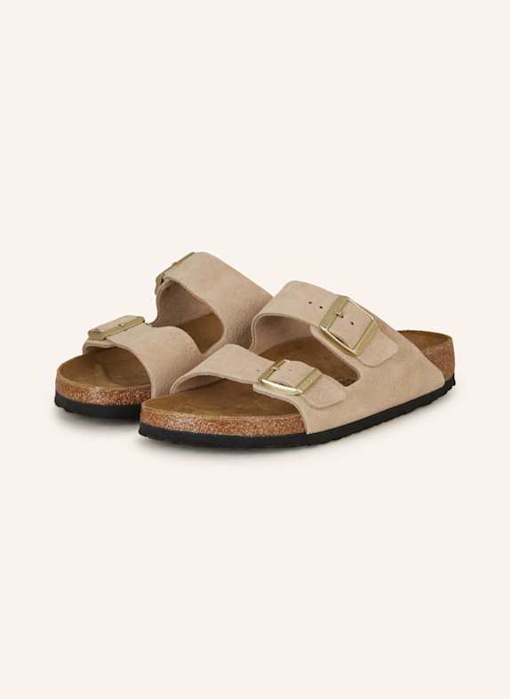 BIRKENSTOCK Pantoletten ARIZONA LEVE HELLBRAUN