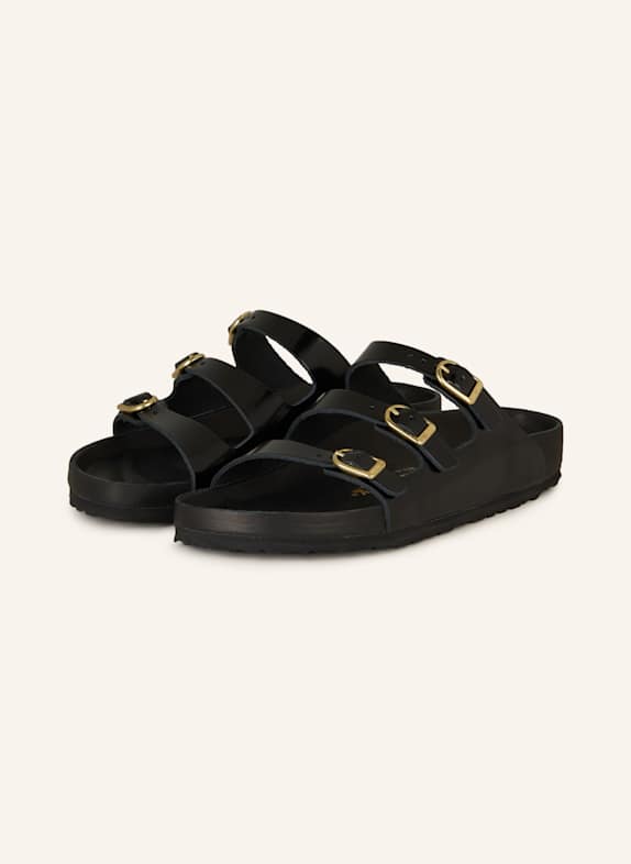 BIRKENSTOCK Pantoletten FLORIDA EXQ LENA HS SCHWARZ