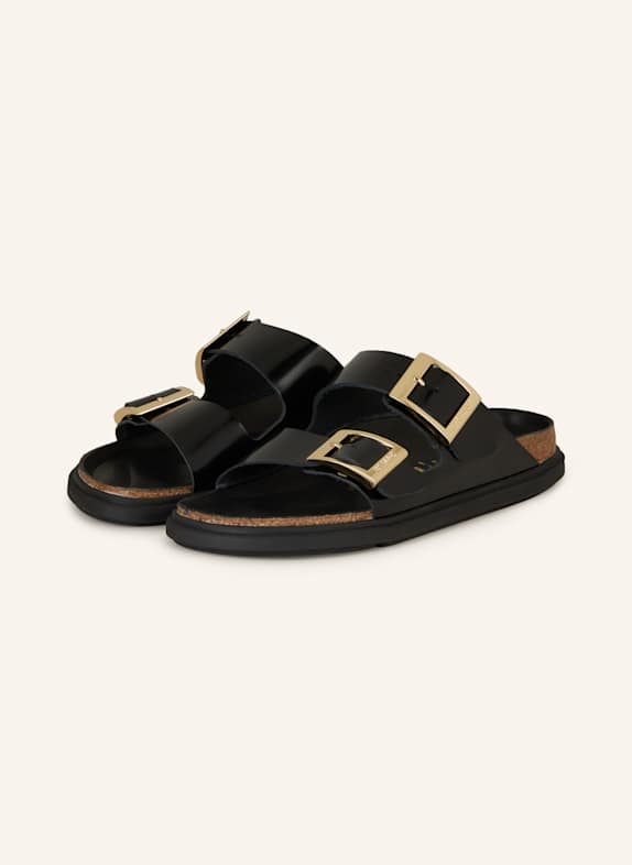 BIRKENSTOCK Pantoletten ARIZONA DROPLET BUCKLE SCHWARZ