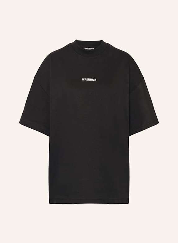 WRSTBHVR MURPHY pea coat BLACK/ WHITE