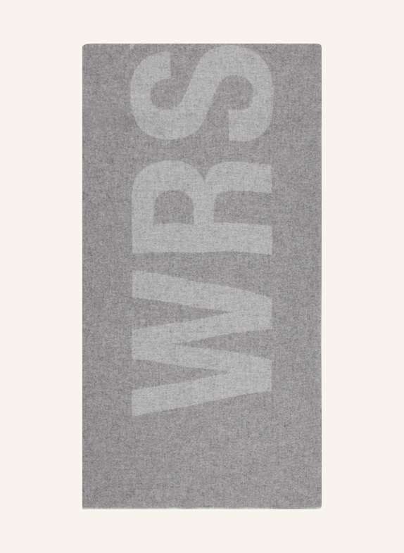 WRSTBHVR LUAN scarf GRAY/ LIGHT GRAY