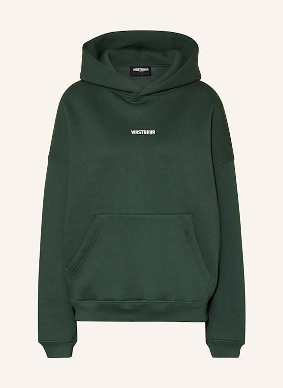 WRSTBHVR Oversized hoodie GARM GREEN