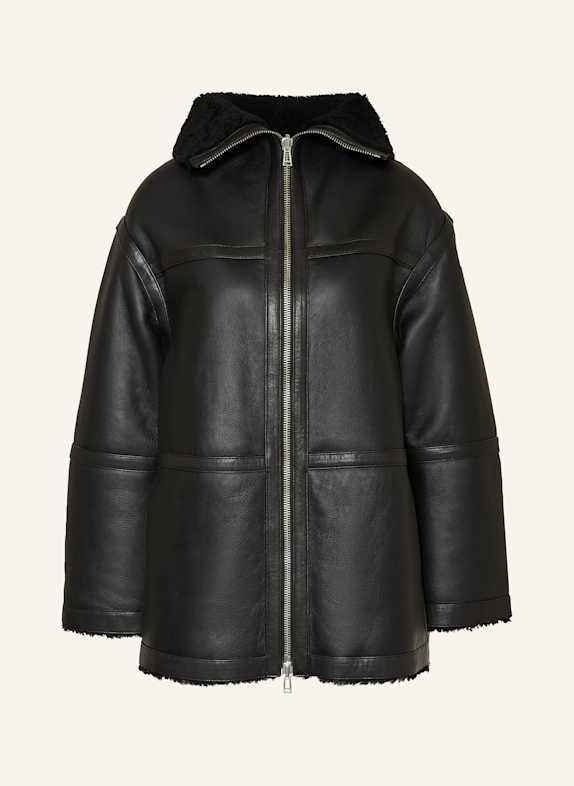 BELSTAFF Kurtka skórzana CZARNY