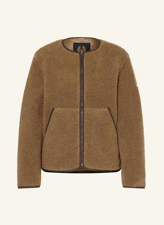 BELSTAFF Teddyfell-Jacke CENTENARY BRAUN