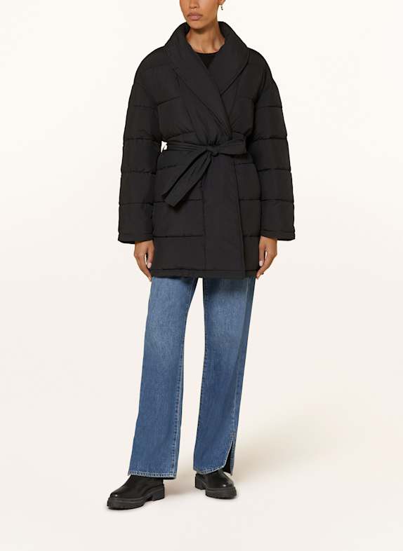 CLAUDIE PIERLOT Steppmantel SCHWARZ