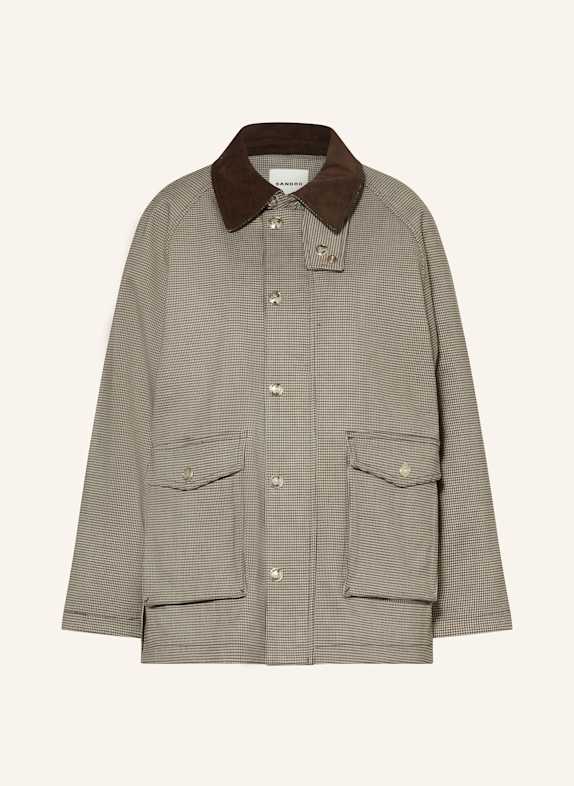 SANDRO Jacke HELLBRAUN/ BRAUN/ DUNKELBRAUN