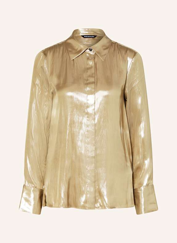 WHISTLES Sweater ANNIE with glitter thread GOLD