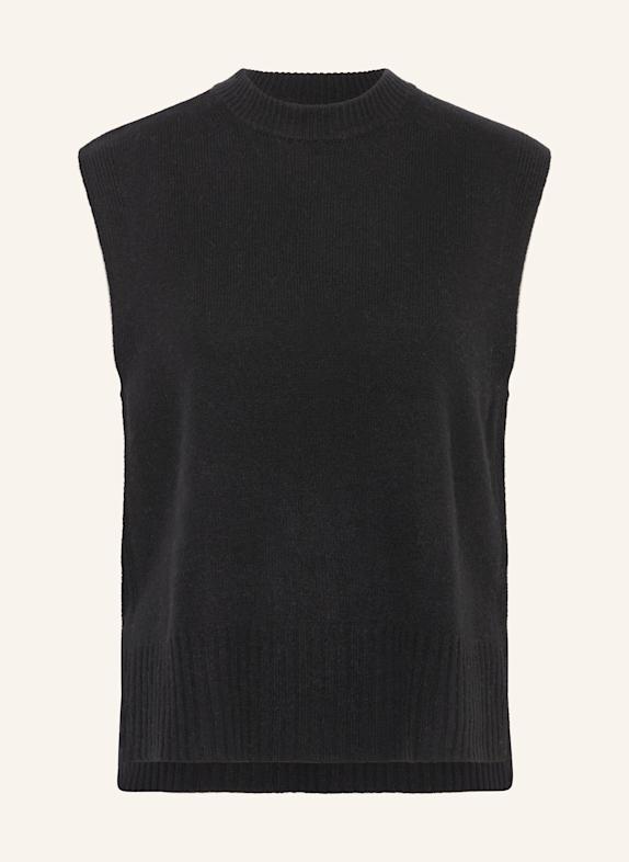 WHISTLES Sweater vest BLACK