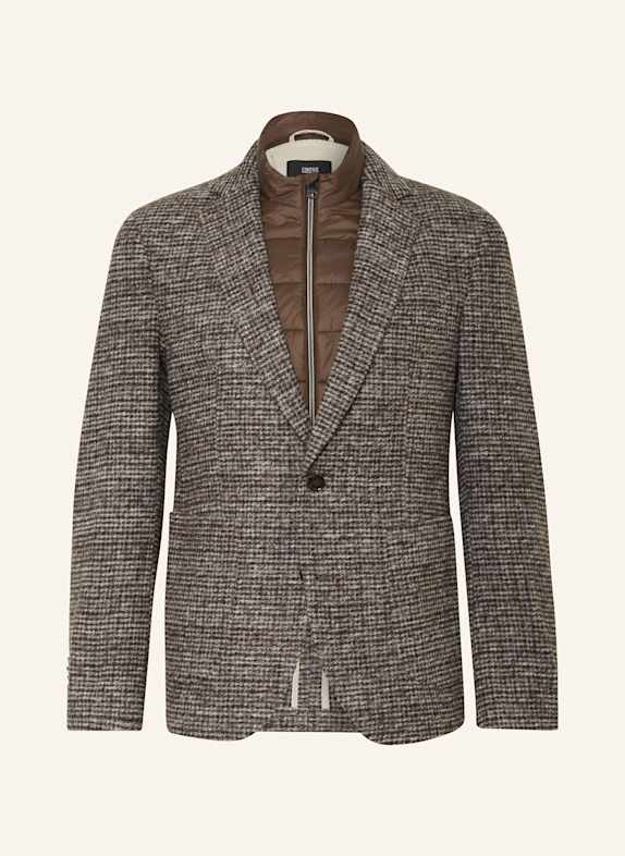 CINQUE Sakko CIDATI Slim Fit mit herausnehmbarer Blende BRAUN