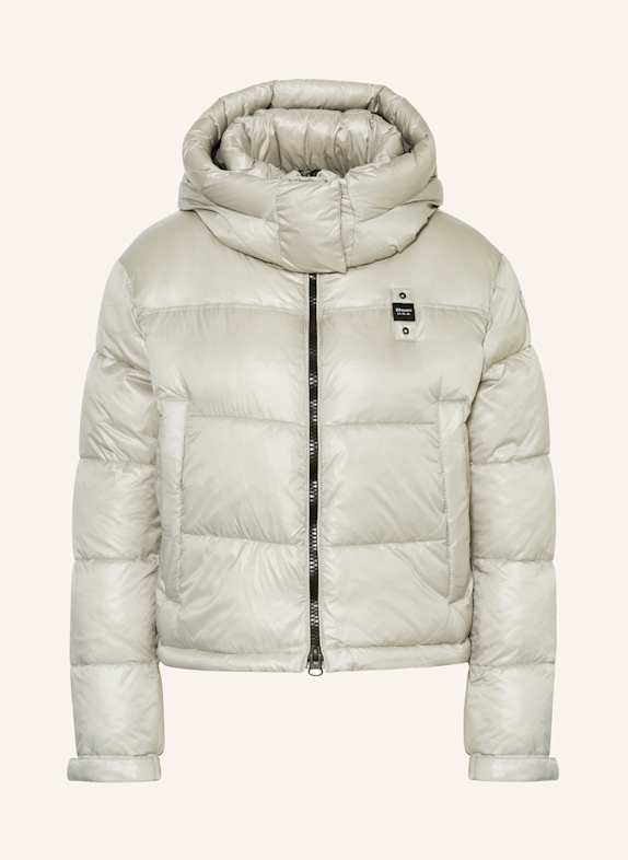 Blauer Steppjacke GLORIA mit DUPONT™ SORONA®-Isolierung HELLGRAU