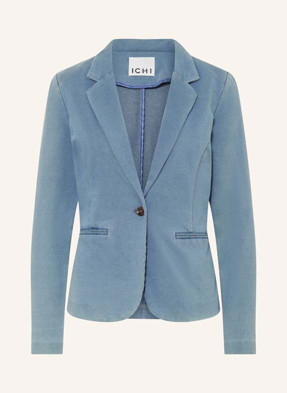 ICHI Blazer IHKATE in Jeansoptik HELLBLAU