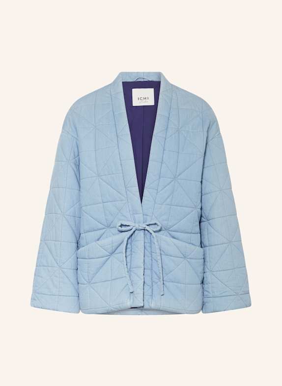 ICHI Steppjacke IHHEVIRA HELLBLAU