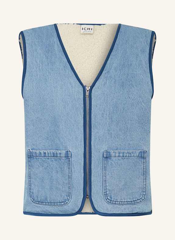 ICHI Jeansweste IHHIRAMO BLAU