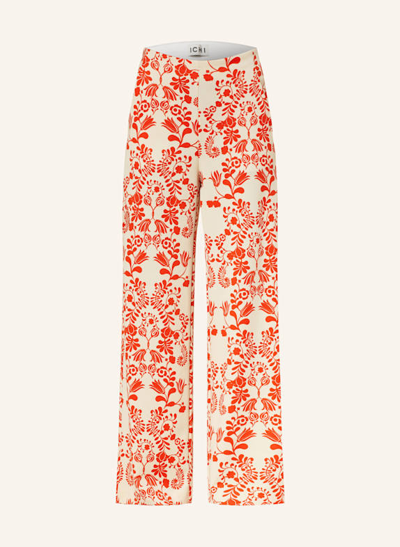 ICHI Marlenehose IHKATE BEIGE/ ROT