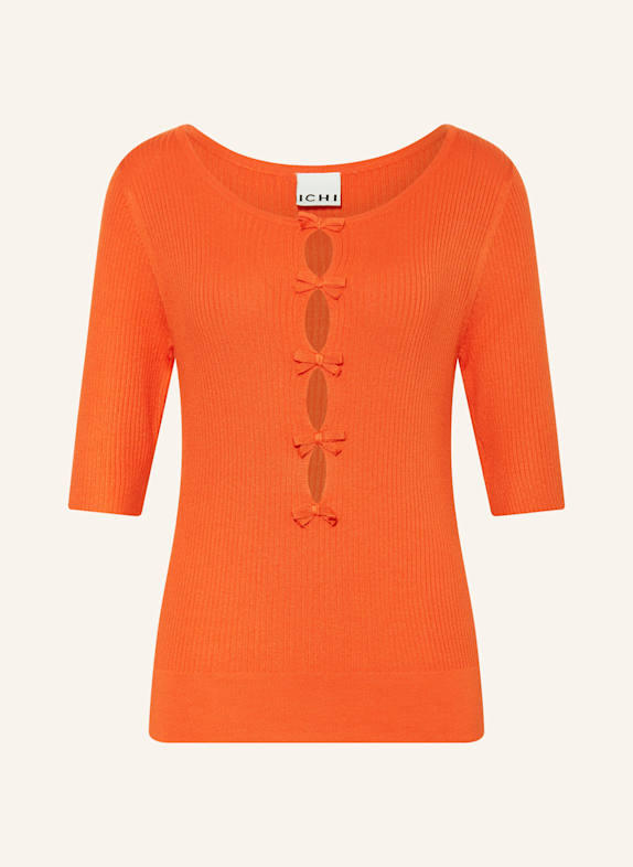 ICHI Strickshirt IHMAFA ORANGE