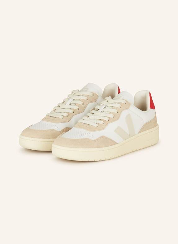 VEJA Sneakers V-90 WHITE/ BEIGE