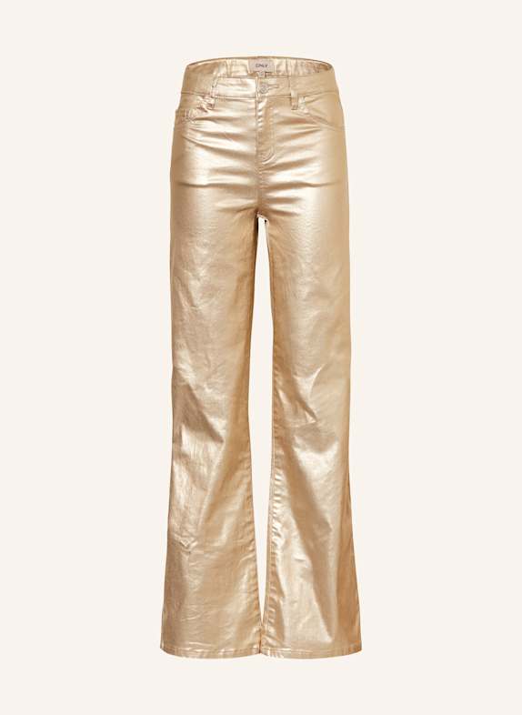 ONLY Coated Jeans GOLD