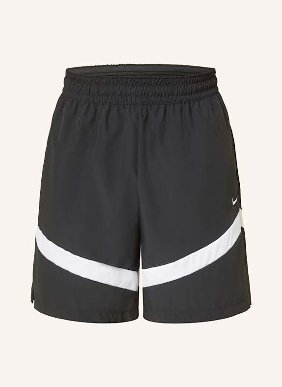 Nike Szorty koszykarskie ICON CZARNY/ BIAŁY