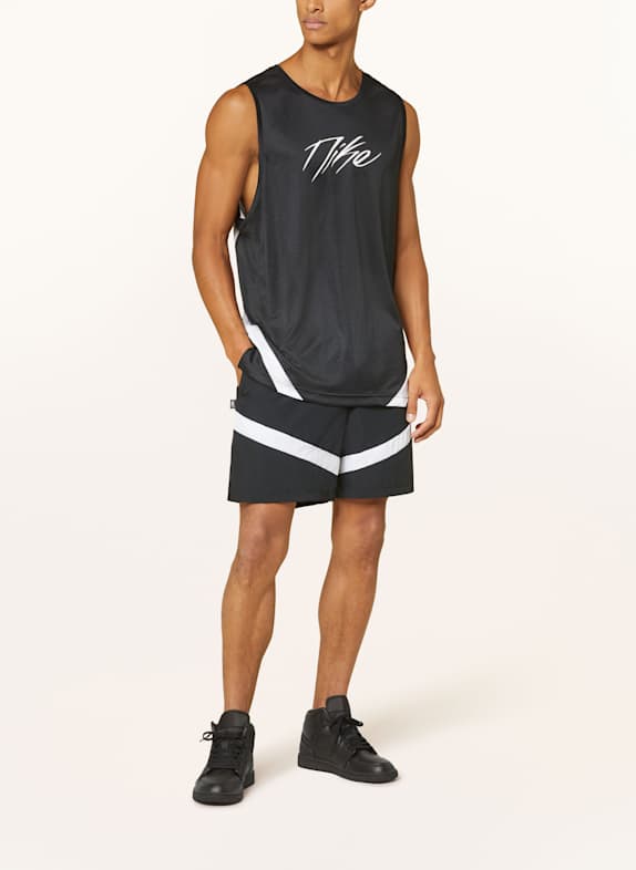 Nike Basketballtrøje DRI-FIT ICON SORT / HVID