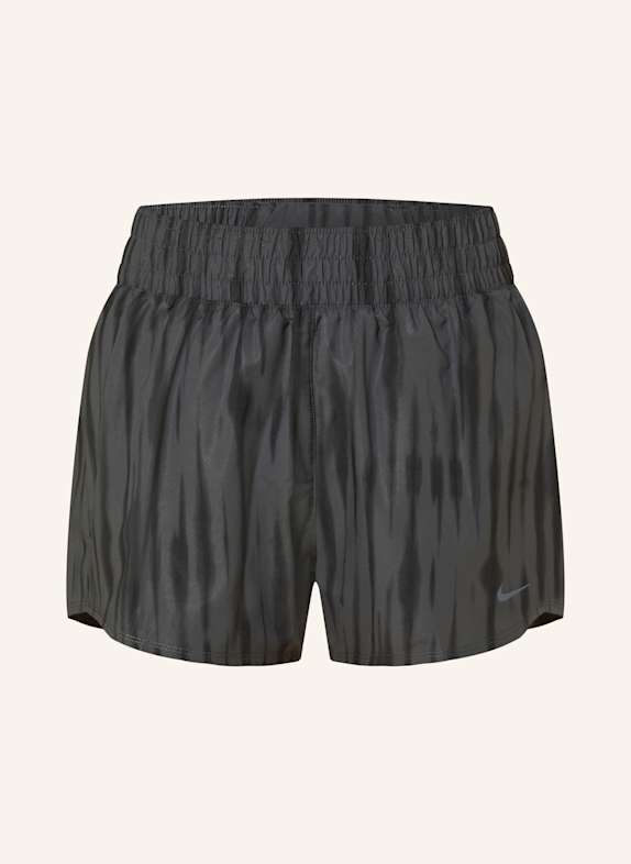 Nike Szorty treningowe 2 w 1 ONE CZIEMNOSZARY