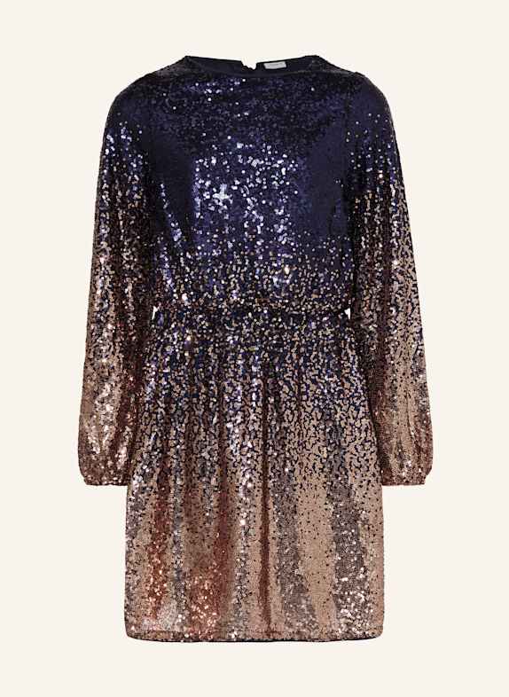 name it Kleid mit Pailletten DUNKELBLAU/ ROSÉ